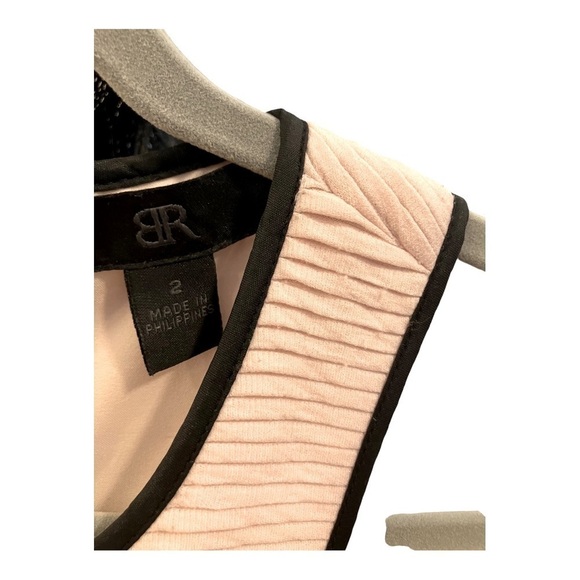 Banana Republic Monogram Retro Dress Size 2 Soft Pink - Picture 3 of 10